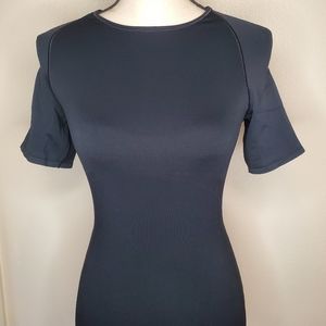 SPANX Black Short Sleeve Tee